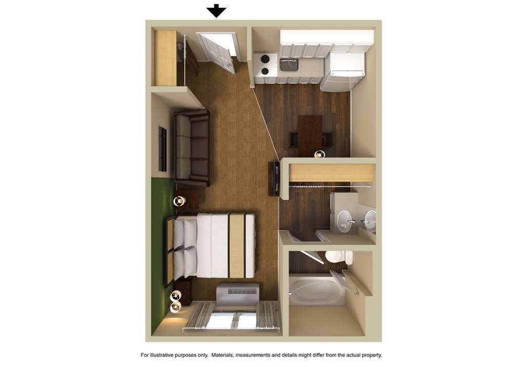 Extended Stay America Suites - Portland - Hillsboro Rom bilde